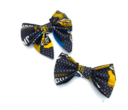 Jacksonville Jaguars Dog Bow Tie | Jaguars Cat Bow Tie | Collar Bowtie | Dog Collar Bowtie | Jaguars Pet Bowtie | Jaguars Collar Bowtie |