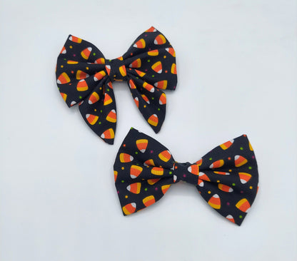 Halloween dog bowtie | candy corn bowtie | dog bowties | cat bowties | small pet bowtie | Halloween dog