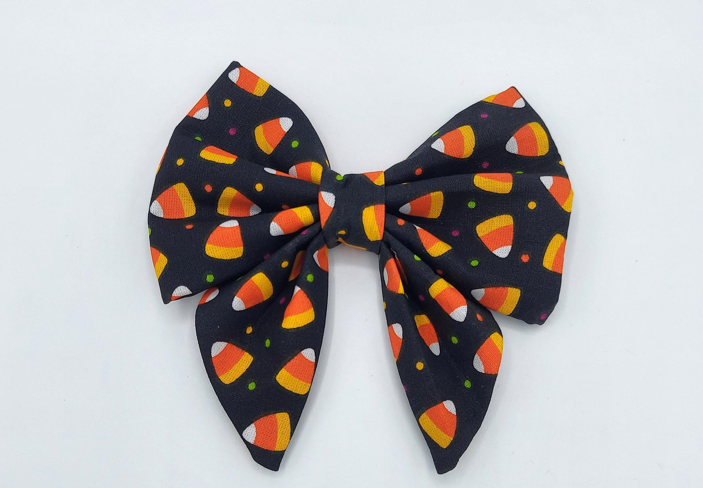 Halloween dog bowtie | candy corn bowtie | dog bowties | cat bowties | small pet bowtie | Halloween dog