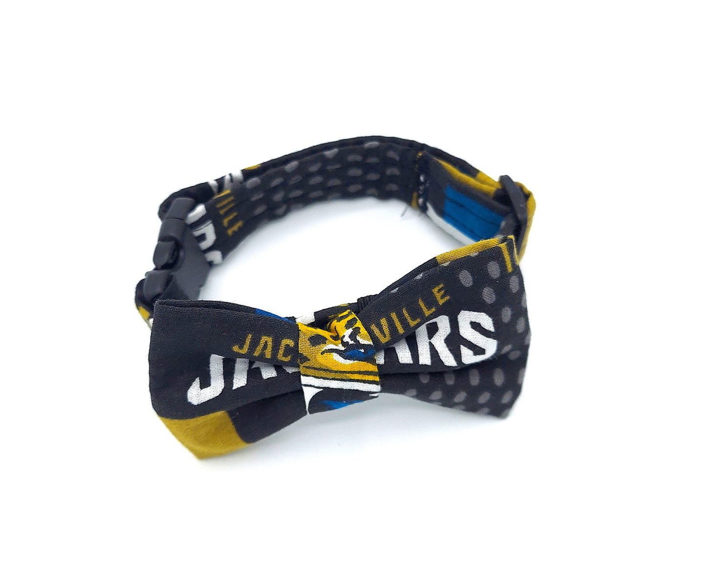 Jacksonville Jaguars Dog Collar | Jacksonville Jaguars Cat Collar | 3/4" Pet Collar | 1" Pet Collar | 3/4" Cat Collar | 1" Dog Collar |