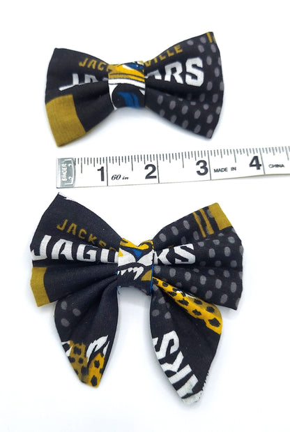 Jacksonville Jaguars Dog Bow Tie | Jaguars Cat Bow Tie | Collar Bowtie | Dog Collar Bowtie | Jaguars Pet Bowtie | Jaguars Collar Bowtie |