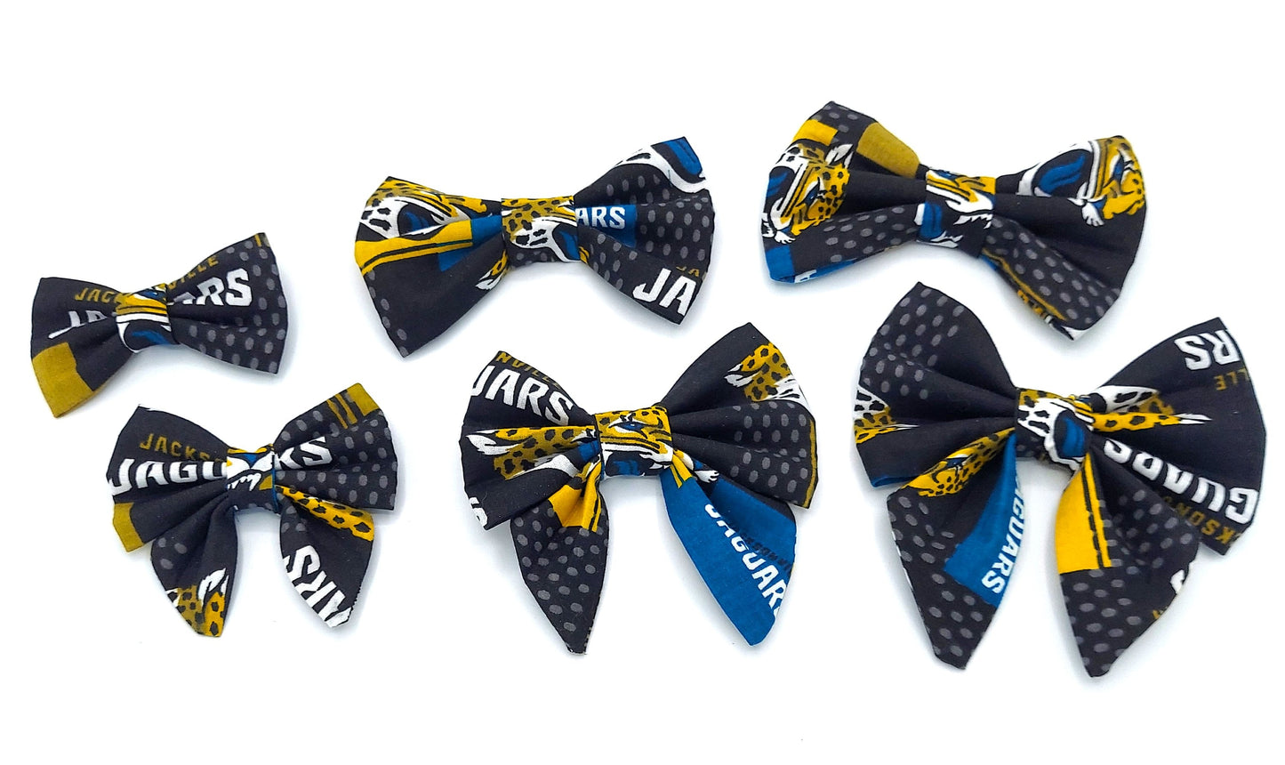 Jacksonville Jaguars Dog Bow Tie | Jaguars Cat Bow Tie | Collar Bowtie | Dog Collar Bowtie | Jaguars Pet Bowtie | Jaguars Collar Bowtie |