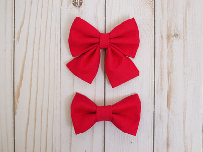 Red Dog Bow Tie | Red Cat Bow Tie | Collar Bowtie | Pet Bowtie | Dog Bowtie | Cat Bowtie | Dog Accessories | Cat Accessories | Pet Bow Tie