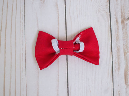 Red Dog Bow Tie | Red Cat Bow Tie | Collar Bowtie | Pet Bowtie | Dog Bowtie | Cat Bowtie | Dog Accessories | Cat Accessories | Pet Bow Tie