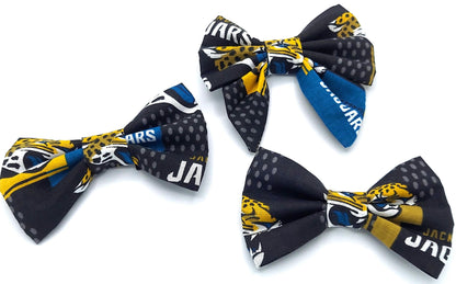 Jacksonville Jaguars Dog Bow Tie | Jaguars Cat Bow Tie | Collar Bowtie | Dog Collar Bowtie | Jaguars Pet Bowtie | Jaguars Collar Bowtie |