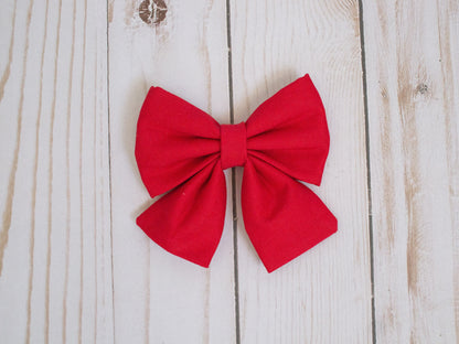 Red Dog Bow Tie | Red Cat Bow Tie | Collar Bowtie | Pet Bowtie | Dog Bowtie | Cat Bowtie | Dog Accessories | Cat Accessories | Pet Bow Tie