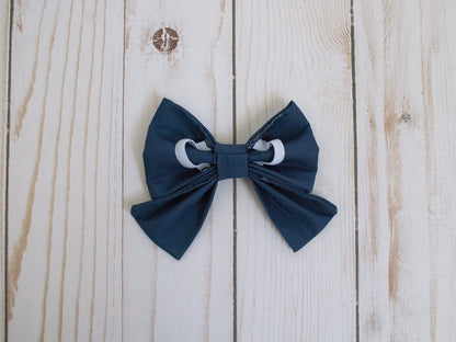 Navy Blue Dog Bow Tie | Navy Blue Cat Bow Tie | Collar Bowtie | Pet Bowtie | Dog Bowtie | Cat Bowtie | Dog Accessories | Cat Accessories